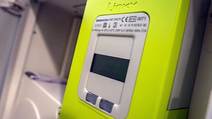 Un compteur Linky. (BRUNO LEVESQUE / MAXPPP)