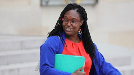 Sibeth Ndiaye à l'Elysée, le 4 septembre 2019.&nbsp; (LUDOVIC MARIN / AFP)