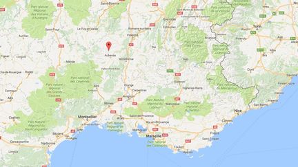 Antraïgues-sur-Volane en Ardèche est situé à 50 km environ de Valence (GOOGLE MAPS / FRANCETV INFO)