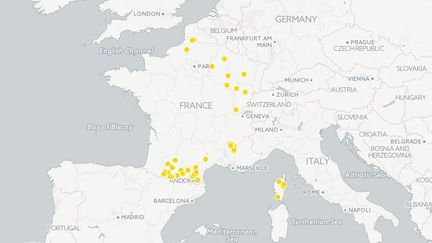 Dans 56 communes françaises, Marine Le Pen n'a obtenu aucuen voix. (FRANCEINFO)