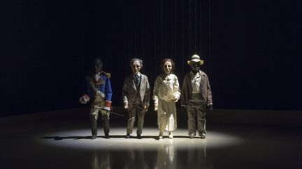 "The Dramatis"t une des oeuvres de l'exposition "Teatro" (Peter Friedl)