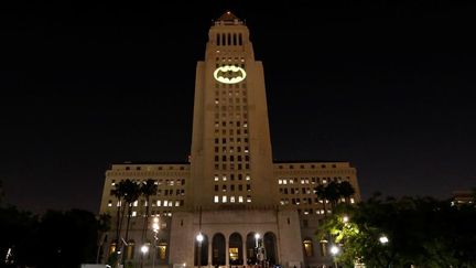 La mairie de Los Angeles (Etats-Unis), le 15 juin 2017. (MARIO ANZUONI / REUTERS)