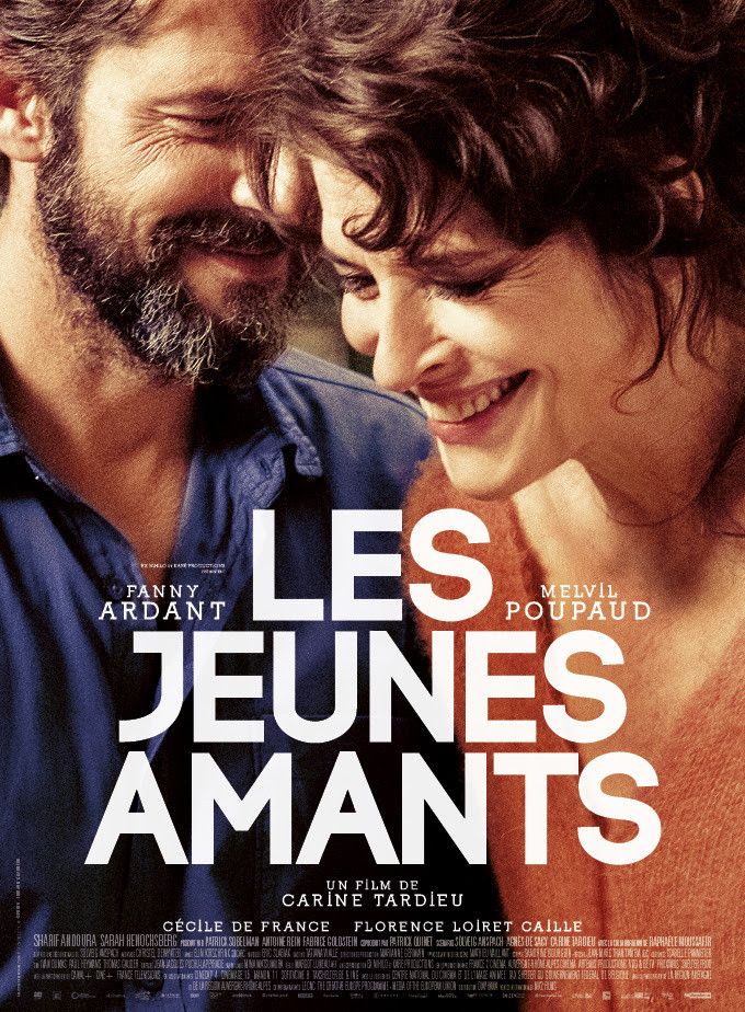 L'affiche de "Les Jeunes amants" de&nbsp;de&nbsp;Carine Tardieu (2022). (DIAPHANA DISTRIBUTION)