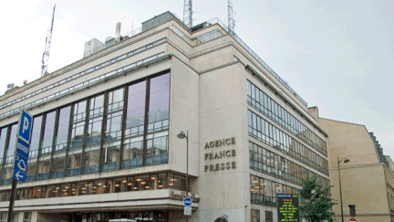 &nbsp; (Le siège de l'Agence France presse, place de la Bourse, à Paris © Maxppp)