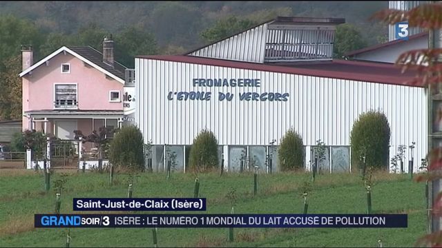 Lisère Polluée Par Une Fromagerie De Lactalis 