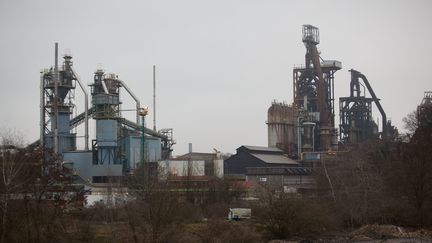 Les hauts-fourneaux du site d'ArcelorMittal à Florange (Moselle), le 24 février 2012. (MAXPPP)
