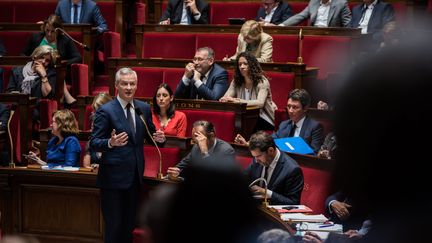 Le projet de loi Pacte, porté par Bruno Le Maire, commencera a être examiné ce mercredi 5 septembre à l'Assemblée nationale. (ALEXIS SCIARD  / MAXPPP)