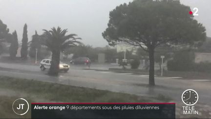 Des pluies dans l'Hérault. (France 2)