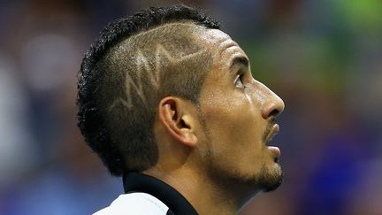 Le tennisman australien Nick Kyrgios lors du premier tour de l'US Open, contre le Britannique Andy Murray, le 1er septembre 2015, à New York. (CLIVE BRUNSKILL / GETTY IMAGES NORTH AMERICA)