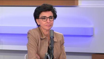 Rachida Dati, invitée de franceinfo vendredi 13 mars 2020. (FRANCEINFO / RADIOFRANCE)