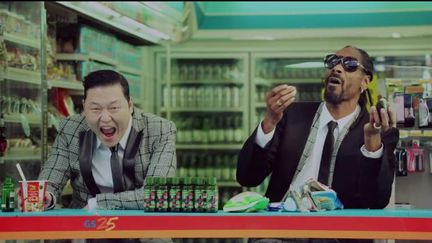 &nbsp; (Psy et Snoop Dogg dans "Hangover" © YouTube)