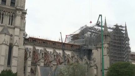 Notre-Dame-de-Paris : une maquette géante de la charpente reconstruite dans la Creuse (France 3)