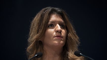 La&nbsp;ministre déléguée à la Citoyenneté, Marlène Schiappa, en octobre 2020. (LIONEL BONAVENTURE / AFP)