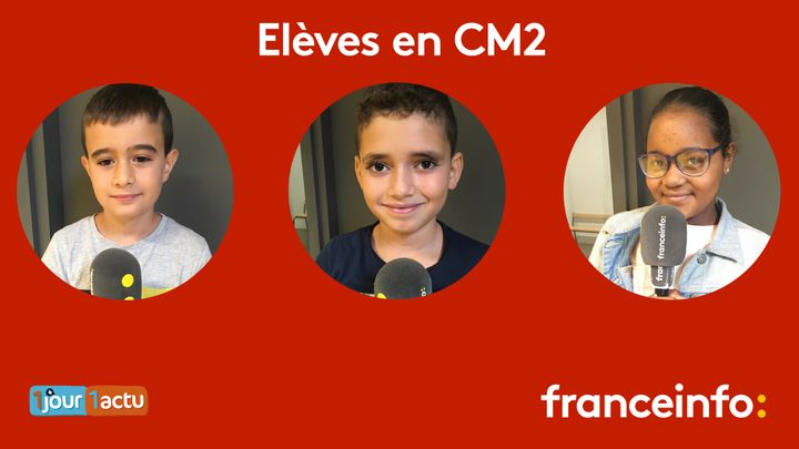 franceinfo junior, une émission en partenariat avec le magazine d'actualités pour enfants 1jour1actu et 1jour1actu.com. (FRANCEINFO / RADIO FRANCE)