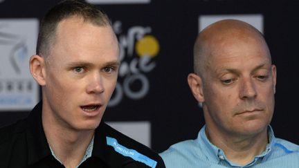 Dave Brailsford et Chris Froome