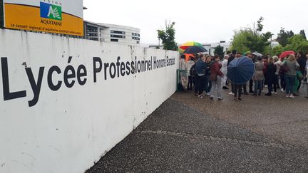 Lycée professionnel Honoré Baradat à Pau, le 5 juin 2018. (DANIEL CORSAND / RADIOFRANCE)