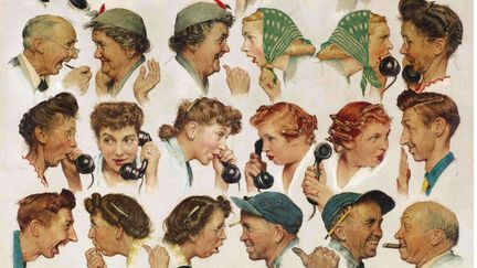  (The Gossips, Norman Rockwell ©Sipa)