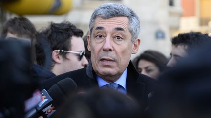 Le d&eacute;put&eacute; UMP des Yvelines Henri Guaino le 2 f&eacute;vrier 2014 &agrave; Paris. (ERIC FEFERBERG / AFP)