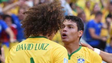 Thiago Silva et David Luiz  (MARIUS BECKER / DPA)