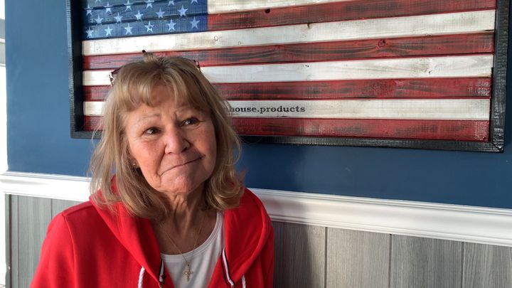 Linda Crane, 70 ans, coiffeuse à la retraite, Deale, Maryland. (FRANCK MATHEVON / RADIO FRANCE)