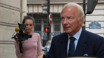 L'ex-ministre de l'Int&eacute;rieur, Brice Hortefeux, le 19 septembre 2014 &agrave; Paris. (CITIZENSIDE / PATRICE PIERROT / AFP)