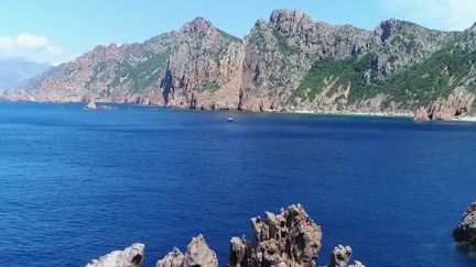 Les calanques de Piana (Corse-du-Sud). (FRANCE 2)