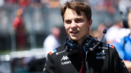 Oscar Piastri, alors encore pilote réserviste chez Alpine, lors du Grand Prix du Canada, le 17 juin 2022 à Montréal.&nbsp; (FLORENT GOODEN / FLORENT GOODEN)