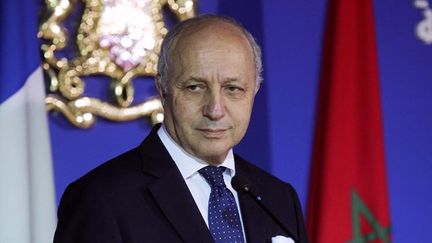 &nbsp; (Laurent Fabius s'exprimait lors d'une conférence de presse au Maroc © Reuters)