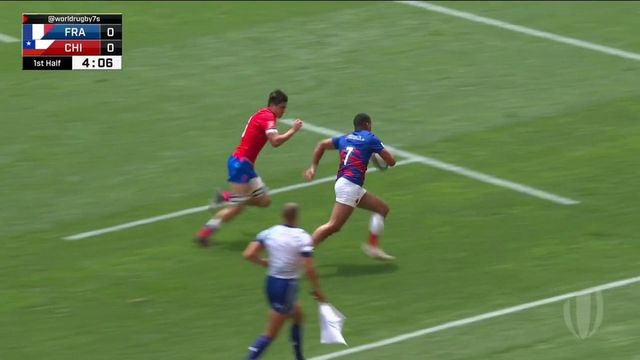 TQO rugby à 7 : les meilleurs moments du match France - Chili