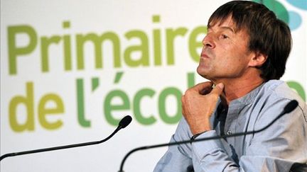 Nicolas Hulot, le probable grand absent des universités d'été d'Europe-Écologie-Les Verts. (PHILIPPE HUGUEN / AFP)