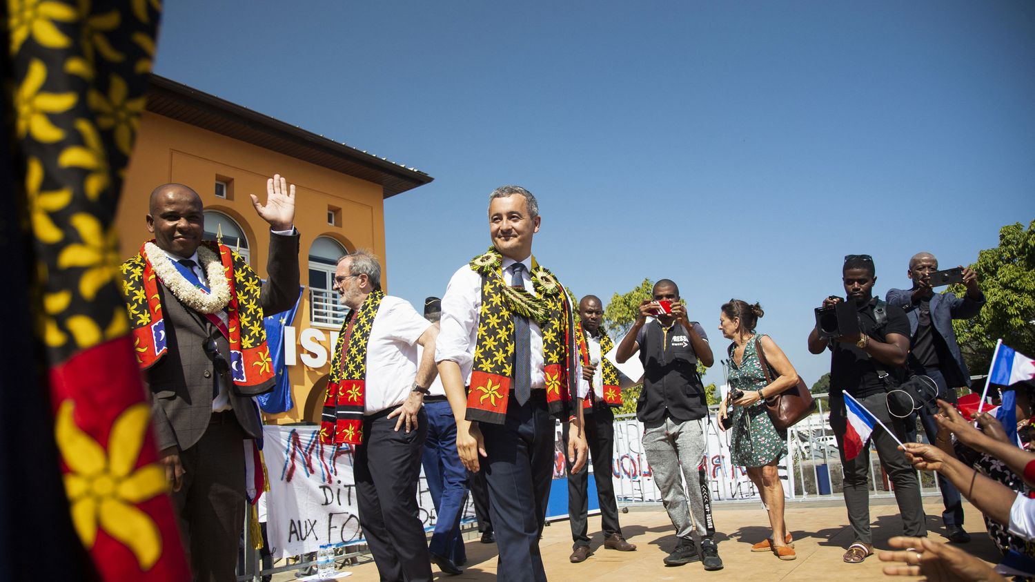 “Voor het eerst krijgen we de controle over de demografie van Mayotte terug”, pocht Gerald Darmanin