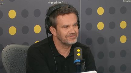 Le journaliste sportif Hervé Mathoux invité de franceinfo le 16 janvier 2020 (RADIO FRANCE)