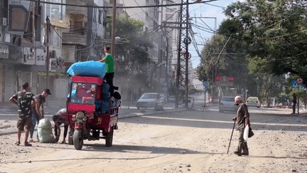 Attaque du Hamas contre Israël : les civils gazaouis pris au piège (franceinfo)