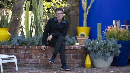 Michel Hazanavicius le 16 avril 2018 à Beverly Hills, en Californie aux Etats-Unis (VALERIE MACON / AFP)