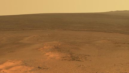 Une photo de "Greeley Haven", sur Mars. ( NASA / JPL-CALTECH / CORNELL/ ARIZONA STATE UNIVERSITY)