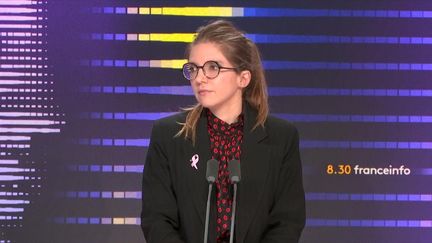 Aurore Bergé, députée Ensemble pour la République des Yvelines, sur franceinfo le 1er octobre 2024. (FRANCEINFO / RADIO FRANCE)