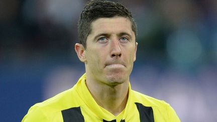 L'attaquant du Borussia Dortmund Robert Lewandoswki