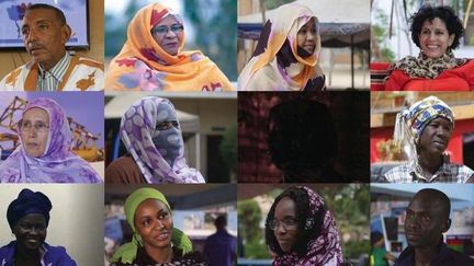 Des survivantes de viol, des responsables d’ONG et des activistes qui militent pour les droits des femmes et des filles en Mauritanie. Nouakchott, 2018. (© 2018 Candy Ofime/Human Rights Watch)