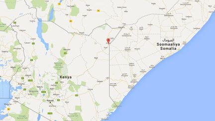 L'attaque, menée par les islamistes somaliens des shebabs, s'est produite à Elwak (Kenya), tout près de la frontière avec la Somalie. (GOOGLE MAPS)