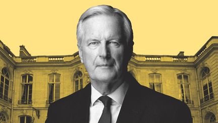 Michel Barnier a été chargé, jeudi 5 septembre, de former un gouvernement par Emmanuel Macron. (PAULINE LE NOURS / FRANCEINFO-AFP-GETTY)