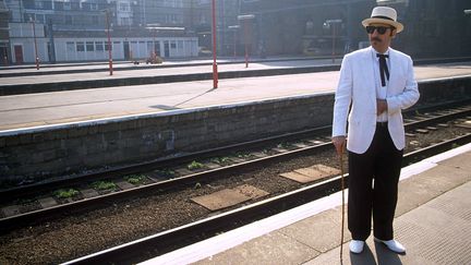 Le musicien américain Leon Redbone, photographié à Londres en 1990. (RICHARD GARDNER/REX/SIPA / SHUTTERSTOCK)