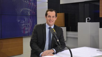 Nicolas Bay, vice-président du FN. (JEAN-CHRISTOPHE BOURDILLAT / RADIO FRANCE)