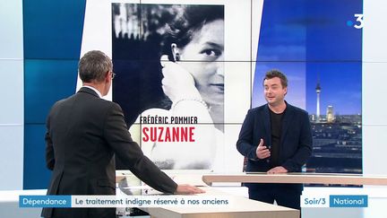 Frédéric Pommier et son livre (France 3)