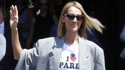 Céline Dion à Paris en 2019. (MEHDI TAAMALLAH / NURPHOTO)