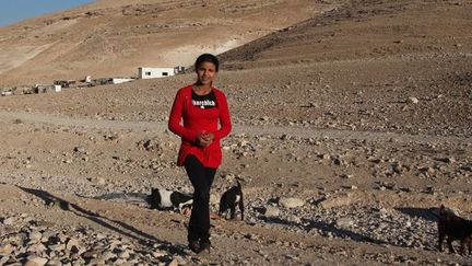 La jeune Salha Hamadin a reçu le le prix Hans Christian Andersen
 (Abbas Momani / AFP)