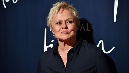 L'actrice Muriel Robin lors du festinal de la fiction à La Rochelle (Charente-Maritime), le 12 septembre 2018.&nbsp; (XAVIER LEOTY / AFP)