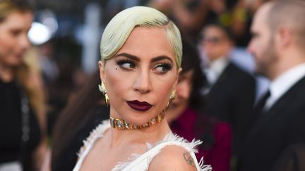 Lady Gaga au 25e&nbsp;Screen Actors Guild Awards à Los Angeles le 27 janvier 2019.&nbsp; (ROBYN BECK / AFP)