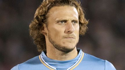 L'attaquant uruguayen Diego Forlan