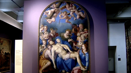 "La Déploration sur le Christ mort" a été peinte entre 1540 et 1545 par Bronzino. 
 (capture d&#039;écran France 3 / Culturebox)