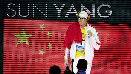 Le Chinois Sun Yang (JOSEP LAGO / AFP)